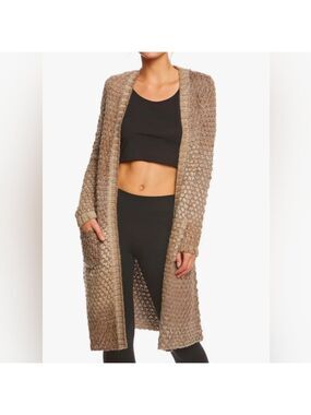 Prana rho duster open cardigan size medium